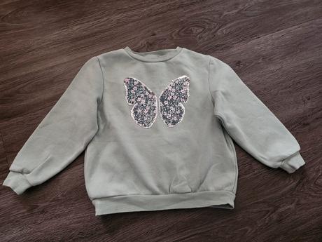 Mikina motyl h&m, h&m,122