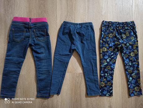 Dievčenské rifle 3-4 roky, f&f,104