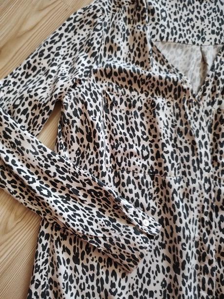 Blúzka jemná tygri vzor, l