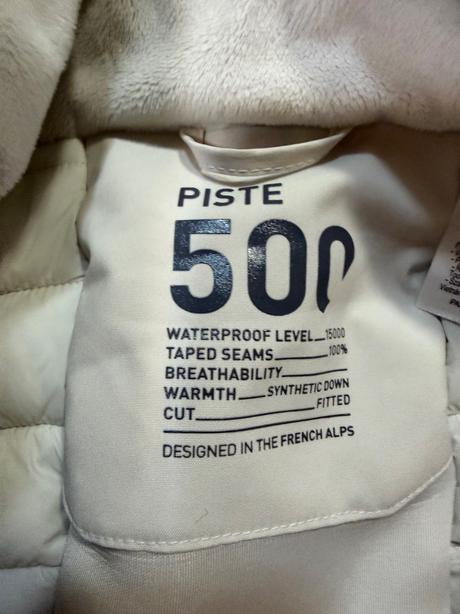 Lyziarska bunda piste 500 - 15000 waterproof lebel, decathlon,m