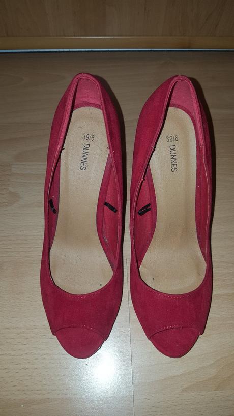 Červené topánky č.39, 39