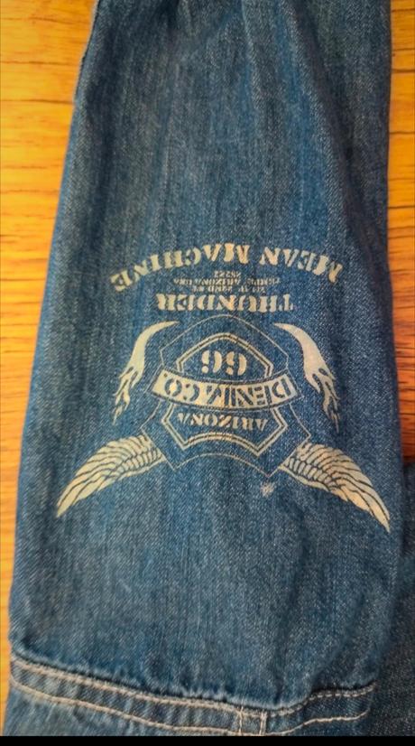 Košeľa riflova denim, denim,98