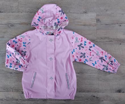 Vetrovka do nečasu s mašličkami, lupilu,122