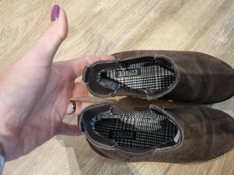 Kotnikové čižmičky 20cm, reserved,33