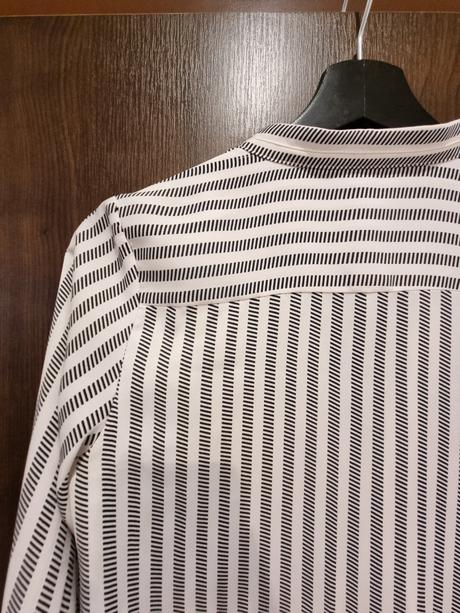 Čierno-biela blúzka h&m, h&m,s