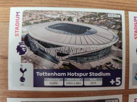 Futbalové kartičky premier league 2025 - štadióny,