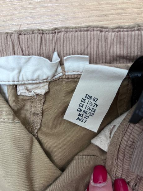 Nohavice, h&m,92