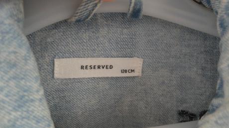 Riflová bunda 128, reserved,128