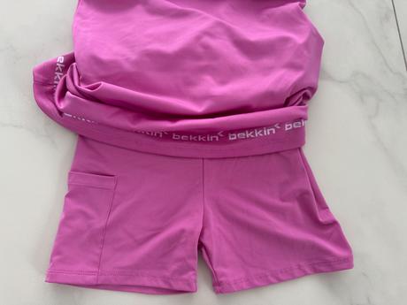 Športové šaty so všitými kraťasmi, 134