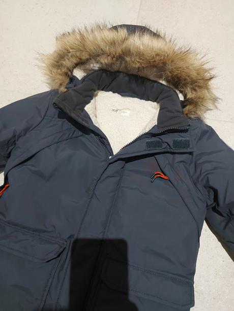 Hm zimná bunda, h&m,116