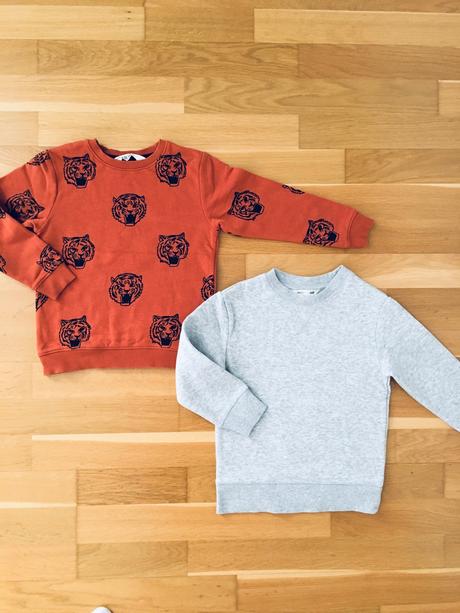 Zateplene mikiny, h&m,110