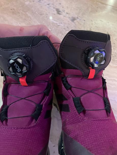 Dievčenské zimné goratex tenisky adidas, adidas,35