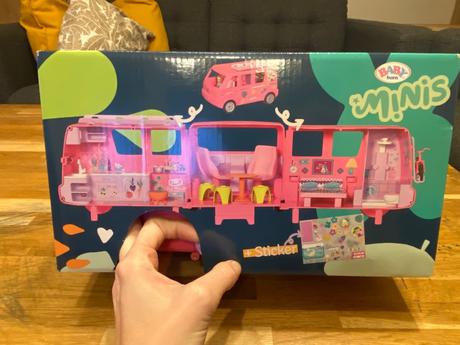 Baby born minis karavan nový,