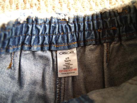 Rifľové krátke nohavice na 4-5r., cherokee,110