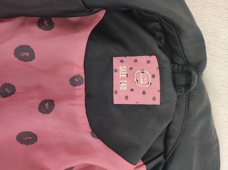 Kožienková bunda 140 top stav, coolclub,140