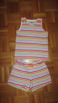 Letná súprava tričko a šortky 110 gymboree, gymboree,110