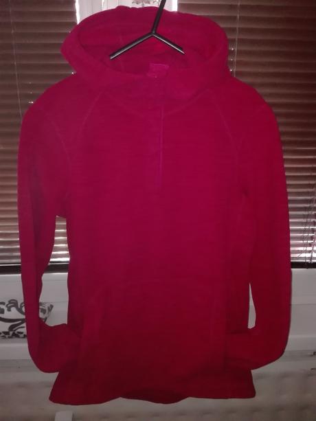 Minimálne nosená flísová mikina tchibo, s