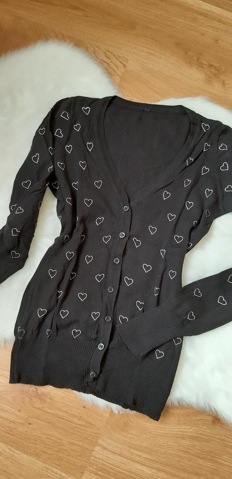 Srdiečkový sveter, xs