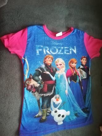 Tričko s krátkym rukávom. frozen, disney,140