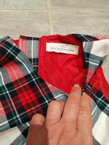 Dievčenské šaty káro ham, v128, 7-8r, h&m,128