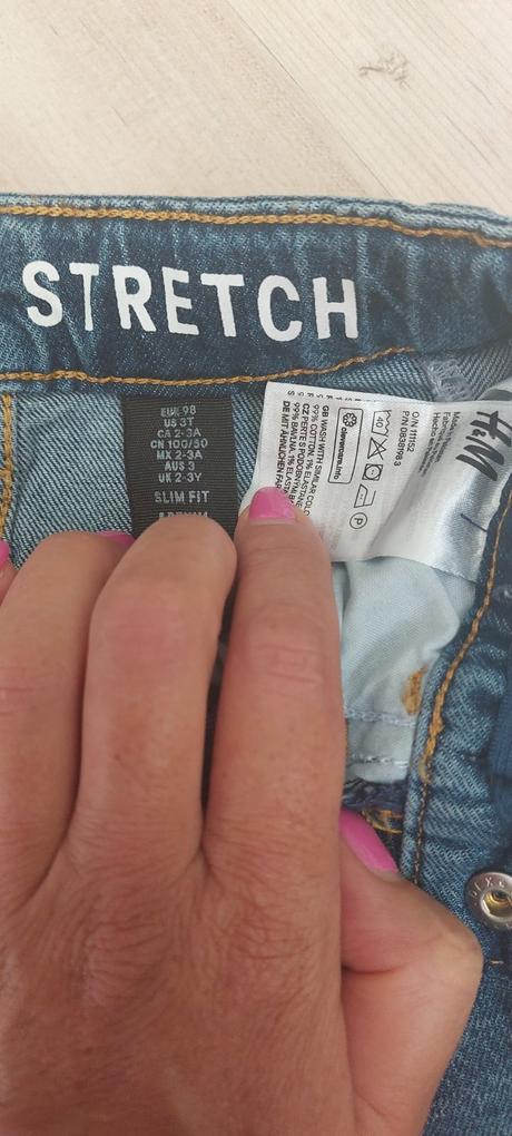 Hm riflove kraťasy, h&m,92