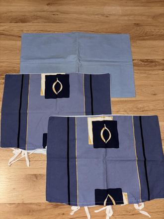 3 obliečky na vankúš,