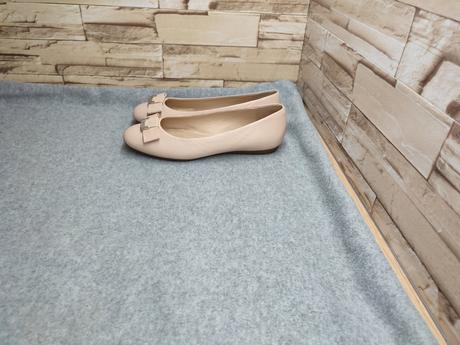 Geox 36 - kožené béžové baleríny, geox,36