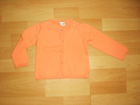 Oranžový svetrík, f&f,74