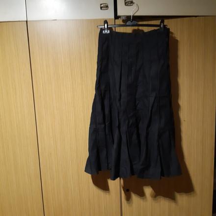 Dámska ryflova sukňa, s