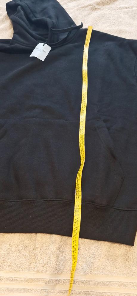 Čierna mikina, pull&bear,xl