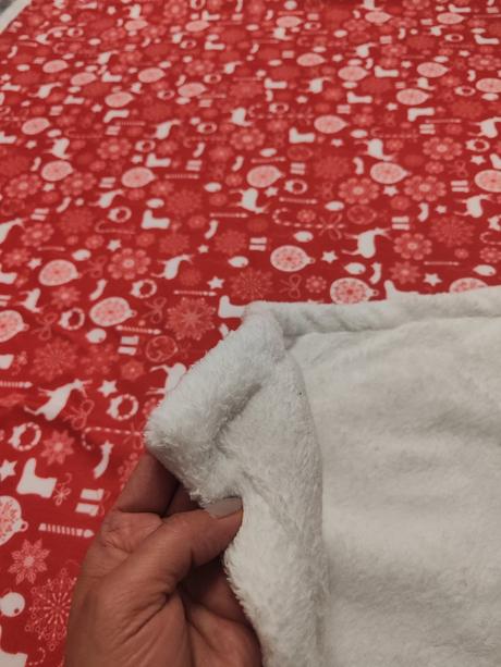 Vianočná teplá deka 147x115, 