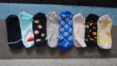 Chlapčenské členkové ponožky 8ks-35/38, 35