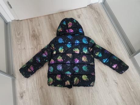 Krásna teplučká zimná bunda vel. 134/8r, h&m,134