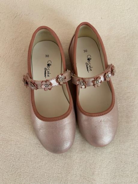 Ružové trblietavé balerínky cupcake (deichmann), cupcake,30