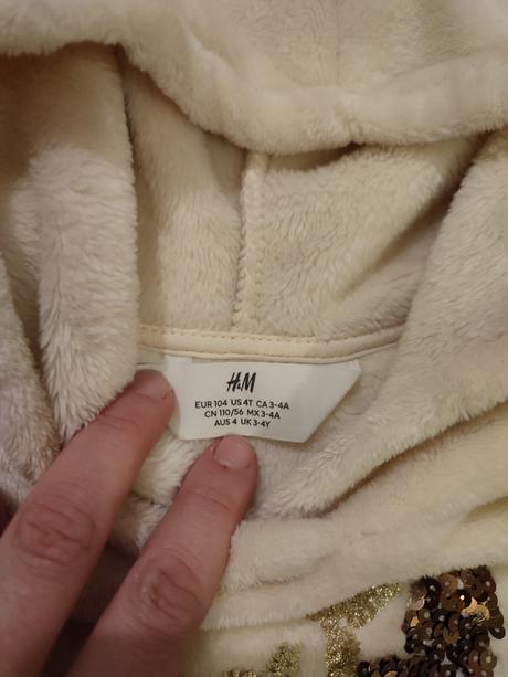 Mikinka s premienacim obrazkom 104, h&m,104