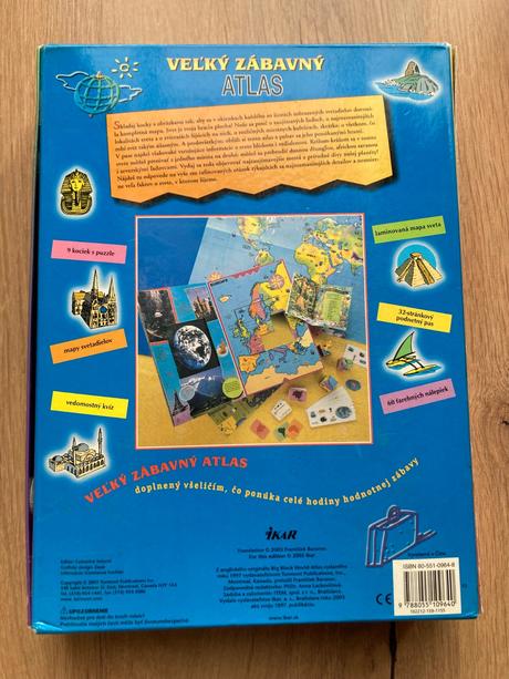 Veľký zábavný atlas s kockami, 