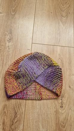 Čiapka-turban veľ. 122-128 cm., 122
