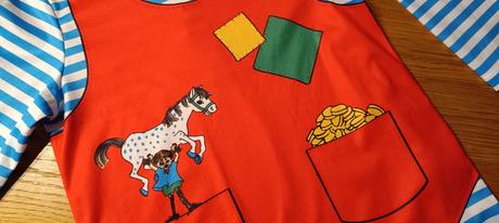 Kostým pippi dlhá pančucha, 