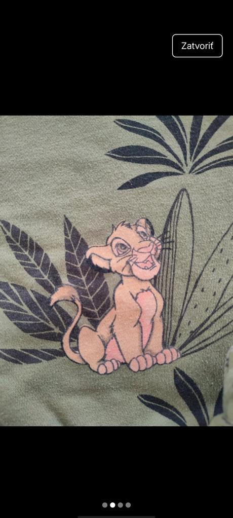 Tepláková súprava, disney,80