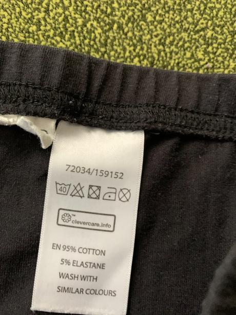 3/4 legíny s čipkou, kappahl,140