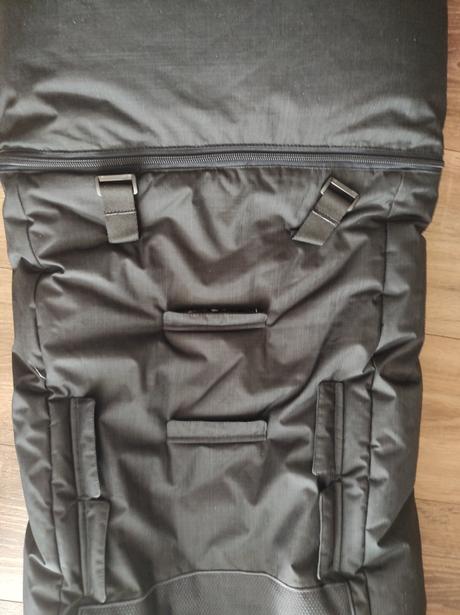 Zimný fusak easygrow hood čierny, 