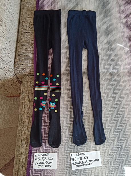 Detské pančuchy zn.boma veľ.122-128, 122