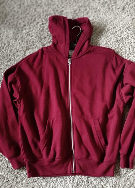 Bordová nová mikina xs, bershka,s / xs