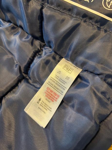 Zimna bunda 122 modra, f&f,122