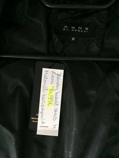 Amnesia bomberka black nová, m