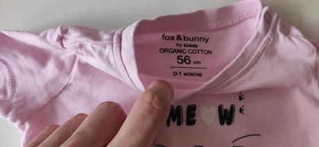 Tričko 6, fox & bunny,56