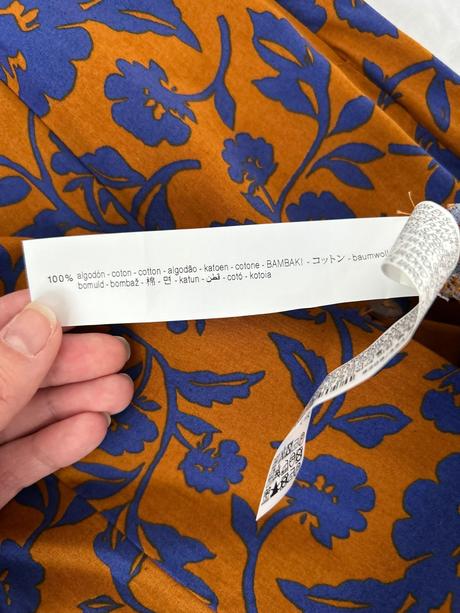 Zara kvetinové šaty s nafúknutými rukávmi, zara,xs