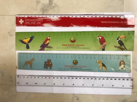 Pomôcky na geometriu 12 ks,