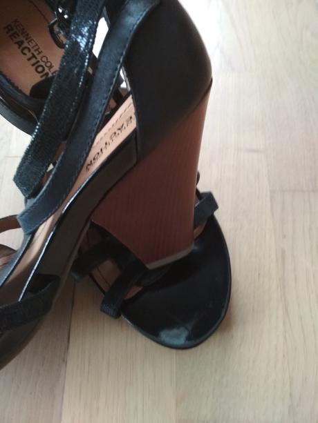 Cierne topanky, sandale, 39