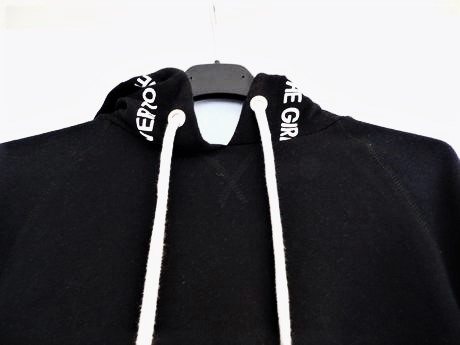 Krátka crop mikina over size s/m, h&m,m